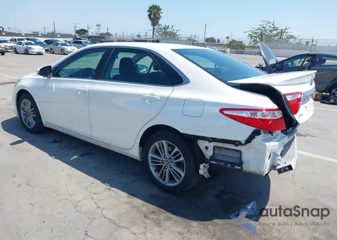 2015 Toyota Camry Se из США, поврежденный, VIN 4T1BF1FK8FU068758